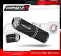 Auspuff Schalldämpfer DOMINATOR homologiert OVR schwarz passend für Kawasaki ZR7 / ZR7S 1999  2004 3
