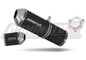 Kawasaki ZX6R 1998 - 2002 EU Homologiert genehmigt Schalldämpfer Auspuff OVR BLACK