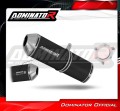 Auspuff Schalldämpfer DOMINATOR homologiert OVR schwarz passend für Kawasaki ZX6R 1998  2002 2
