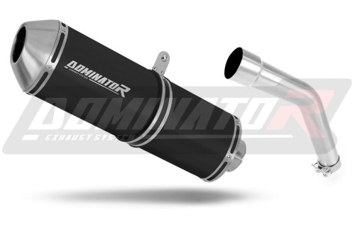 wydech tłumik DOMINATOR OVR CZARNY pasujący do motocykla Kawasaki KLE 500 1991 2007