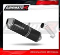 Auspuff Schalldämpfer DOMINATOR OVR schwarz passend für Kawasaki ER 5 500 1996  2006 2