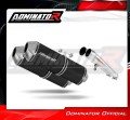Auspuff Schalldämpfer DOMINATOR OVR schwarz passend für Honda CB 1100 X11  3