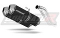 wydech tłumik DOMINATOR OVR CZARNY pasujący do motocykla Honda XL 1000 V VARADERO 1999 - 2016
