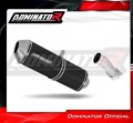 Auspuff Schalldämpfer DOMINATOR OVR schwarz passend für Honda VFR 750 1990  1992 2
