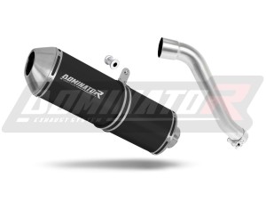 Honda XL 650 V TRANSALP 2001 - 2007 Schalldämpfer Auspuff OVR BLACK + dB killer