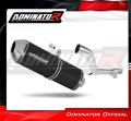 Auspuff Schalldämpfer DOMINATOR OVR schwarz passend für Honda NT 650 V DEAUVILLE RC47 1998  2005 2