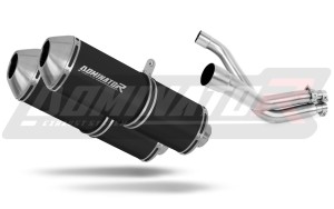 Honda FMX 650 2005 - 2009 Schalldämpfer Auspuff OVR BLACK + dB killer