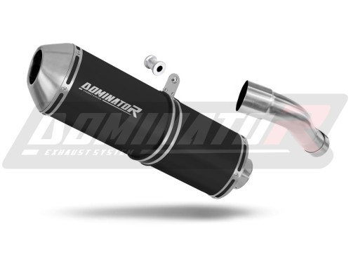 Auspuff Schalldämpfer DOMINATOR OVR schwarz passend für Honda CBR 600F PC41 2011  2015