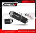 wydech tłumik DOMINATOR Homologowany OVR CZARNY pasujący do motocykla Honda CB 600F HORNET PC41 2007 - 2013 3