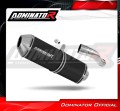 Auspuff Schalldämpfer DOMINATOR OVR schwarz passend für Honda CB 600F HORNET PC41 2007  2013 2
