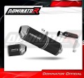 Auspuff Schalldämpfer DOMINATOR homologiert OVR schwarz passend für Honda CB 600F HORNET 2003  2006 2