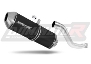 Honda XR 125 L 2003 - 2013 Schalldämpfer Auspuff OVR BLACK + dB killer