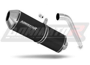 Honda XL 125 V VARADERO 2007 - 2012 Schalldämpfer Auspuff OVR BLACK + dB killer