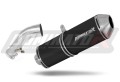 Auspuff Schalldämpfer DOMINATOR OVR schwarz passend für BMW R1200RT 2004  2009