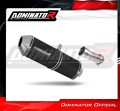 Auspuff Schalldämpfer DOMINATOR OVR schwarz passend für BMW R1200RS 2015  2018 3