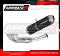 komplette Auspuffanlage mit Schalldämpfer DOMINATOR Full System OVR schwarz passend für BMW K1200RS 1997  2000 3