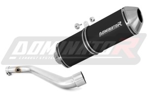 BMW R1100RS Schalldämpfer Auspuff OVR BLACK + dB killer