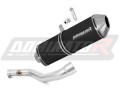 Auspuff Schalldämpfer DOMINATOR OVR schwarz passend für BMW R1100R