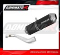Auspuff Schalldämpfer DOMINATOR OVR schwarz passend für BMW R850RT  3