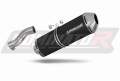 BMW R850R 2004-2007 EXHAUST Muffler Auspuff Sportauspuff Silencer Echappement Silencieux Scarico Scarichi Escape Wydech Tłumik OVR BL Dominator Exhaust System X