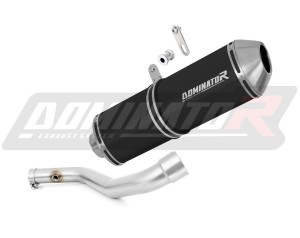 BMW R850R - 2003 Schalldämpfer Auspuff OVR BLACK + dB killer