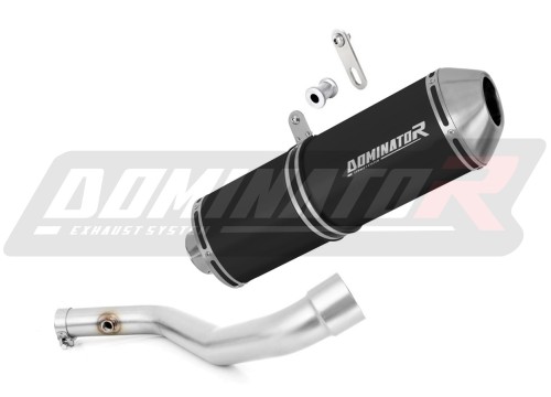 Auspuff Schalldämpfer DOMINATOR OVR schwarz passend für BMW R850GS