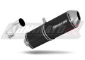 Auspuff Schalldämpfer DOMINATOR OVR schwarz passend für BMW F700GS 2012  2017