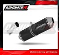 Auspuff Schalldämpfer DOMINATOR OVR schwarz passend für BMW F650GS 2008  2012 2