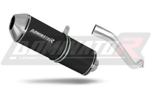 Auspuff Schalldämpfer DOMINATOR OVR schwarz passend für Aprilia Tuono V4 R APRC 2011  2014