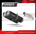 exhaust muffler DOMINATOR OVR BLACK fits to Aprilia RSV 1000 R 2004  2009 3