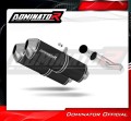 Auspuff Schalldämpfer DOMINATOR OVR schwarz passend für Aprilia Pegaso 650 1997  2000 3
