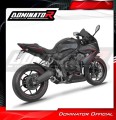 kompletny układ wydechowy z tłumikiem DOMINATOR Full System GP CZARNY pasujący do motocykla Honda CBR 650 R / E-Clutch 2024 - 2025