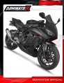 kompletny układ wydechowy z tłumikiem DOMINATOR Full System Tytanowy HP6 pasujący do motocykla Honda CBR 650 R / E-Clutch 2024 - 2025 3