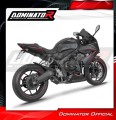 kompletny układ wydechowy z tłumikiem DOMINATOR Full System HP8 CZARNY pasujący do motocykla Honda CB 650 R / E-Clutch 2024 - 2025