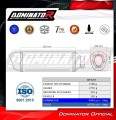komplette Auspuffanlage mit Schalldämpfer DOMINATOR Full System Titan HP6 passend für Honda CB 650 R / EClutch 2024  2025 4