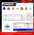 wydech tłumik DOMINATOR S6 pasujący do motocykla Suzuki GSF BANDIT N / S 600 1995 - 1999 4