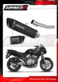 exhaust muffler DOMINATOR homologated road legal HP6 BLACK fits to Suzuki GSF BANDIT N / S 600 1995  1999 2