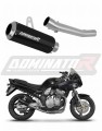 Auspuff Schalldämpfer DOMINATOR GP schwarz passend für Suzuki GSF BANDIT 1200 1996  2000