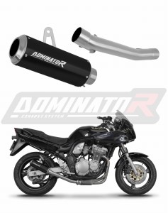 Suzuki GSF BANDIT 1200 1996 - 2000 Exhaust Silencer Muffler GP BLACK + dB killer