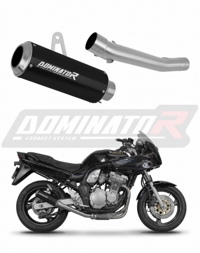 wydech tłumik DOMINATOR GP CZARNY pasujący do motocykla Suzuki GSF BANDIT 1200 1996 - 2000