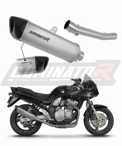 Suzuki GSF BANDIT 1200 1996 - 2000 EU Homologiert genehmigt Schalldämpfer Auspuff Titan HP6