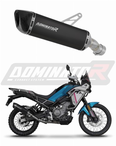 Auspuff Schalldämpfer DOMINATOR HP6 schwarz passend für CF MOTO 450 MT 2024