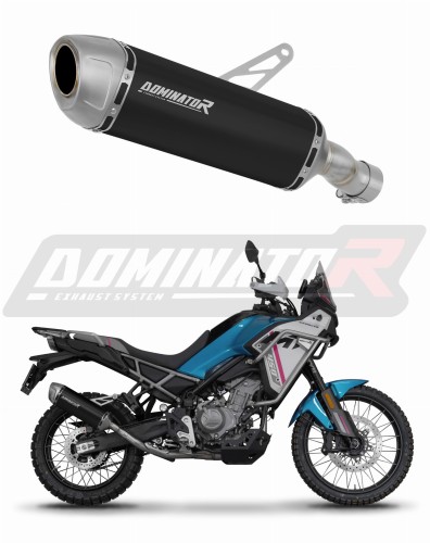 Auspuff Schalldämpfer DOMINATOR S6 schwarz passend für CF MOTO 450 MT 2024  6