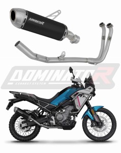 CF MOTO 450 MT 2024 Auspuffanlagen Schalldämpfer S6 BLACK + dB killer