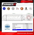 CF MOTO 450 MT 2024 Collector Manifold Full Exhaust System Muffler Auspuff Sportauspuff Silencer Echappement Silencieux Scarico Scarichi Escape Wydech Tłumik HP6 BLACK Dominator Exhaust System 5