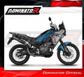 kompletny układ wydechowy z tłumikiem DOMINATOR Full System MX2 CZARNY pasujący do motocykla CF MOTO 450 MT 2024  5