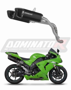 Kawasaki ZX10R 2006 - 2007 Exhaust Silencer Muffler HP6 BLACK + dB killer