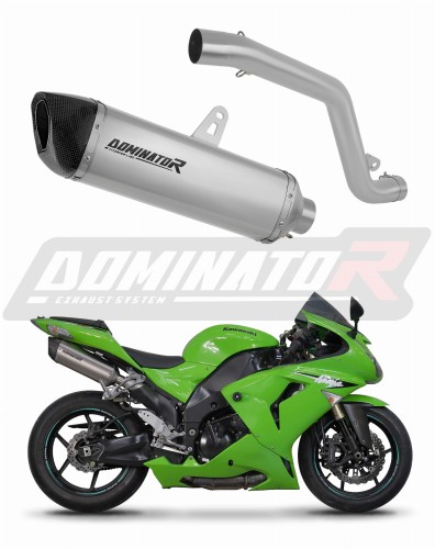 Auspuff Schalldämpfer DOMINATOR Titan HP6 passend für Kawasaki ZX10R 2006  2007