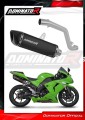 wydech tłumik DOMINATOR HP6 CZARNY pasujący do motocykla Kawasaki ZX10R 2006 - 2007 2