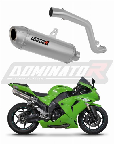Auspuff Schalldämpfer DOMINATOR S6 passend für Kawasaki ZX10R 2006  2007